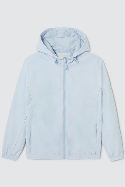 Blouson léger à capuche