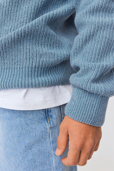 Pull touché velours