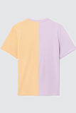 T-shirt colorblock brodé