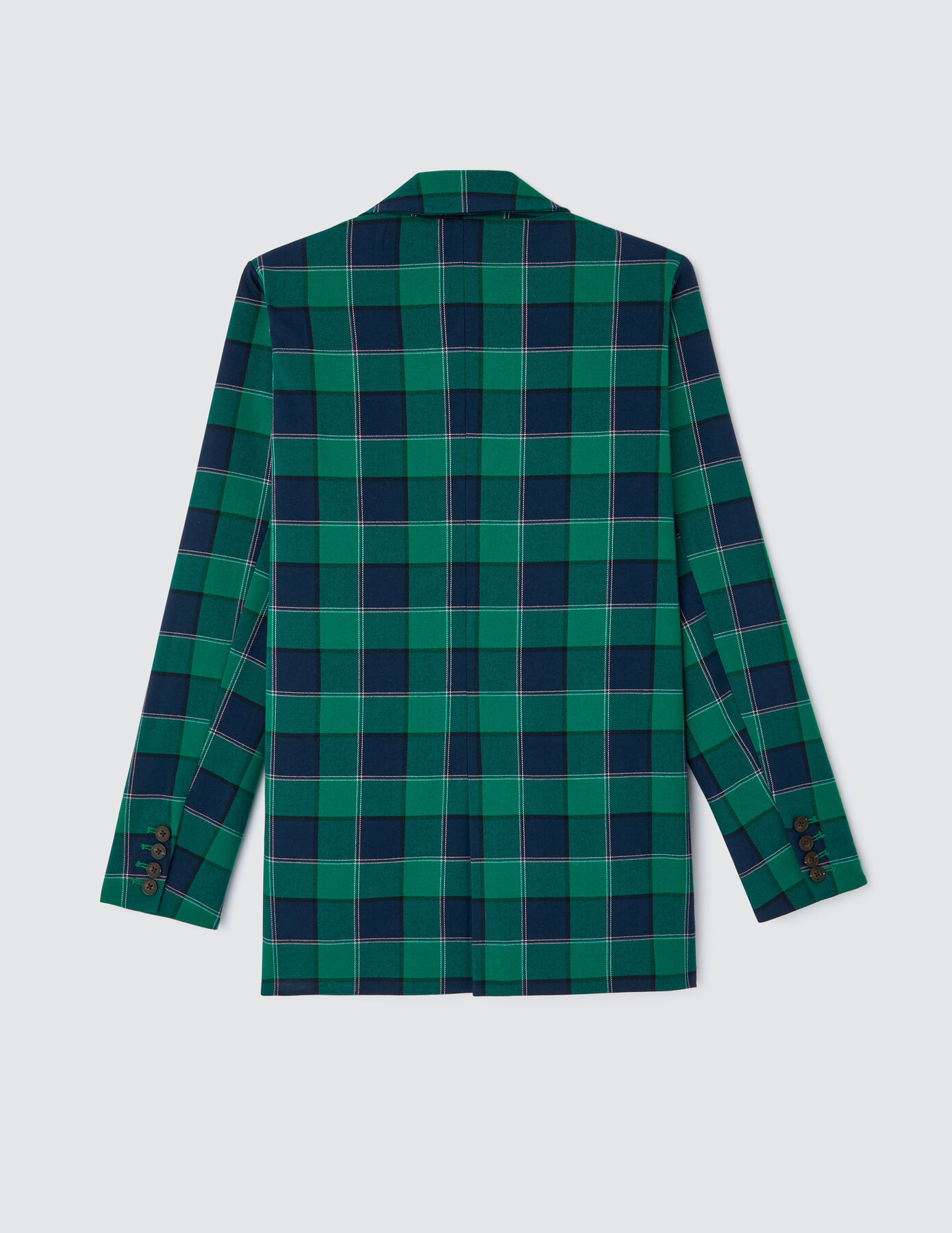 Blazer à carreaux