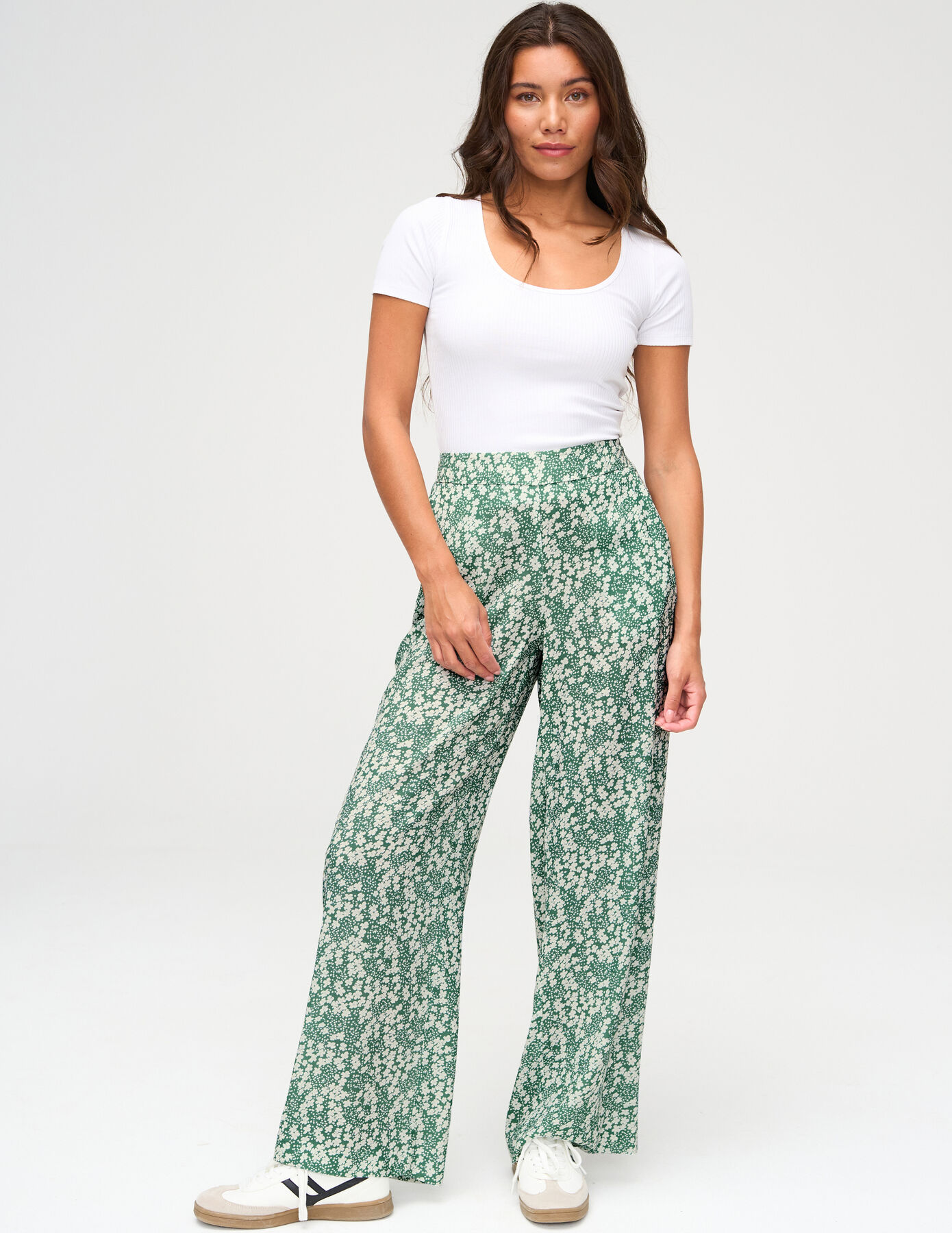 Pantalon fluide imprimé