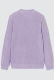 Pull côtelé coton neps