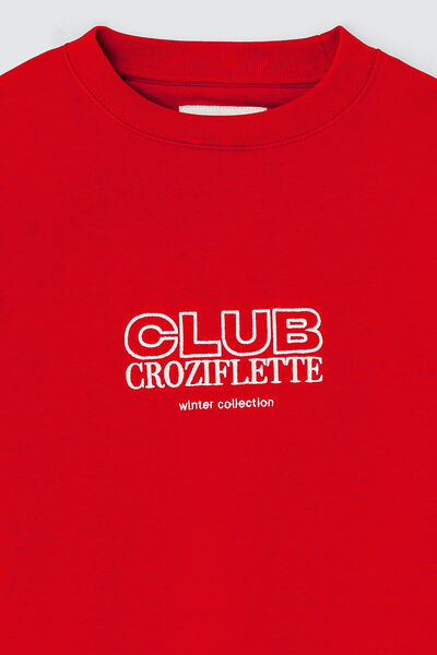 Sweat col rond université