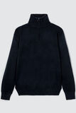 Pull col montant zippé