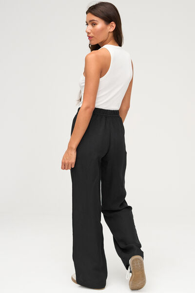 Pantalon fluide en lin