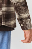 Chemise à carreaux