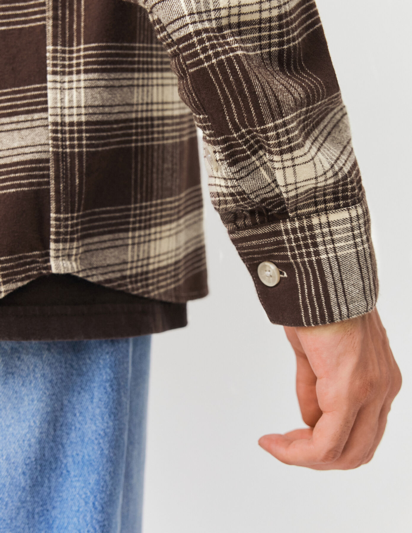 Chemise à carreaux