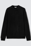 Pull col rond en laine