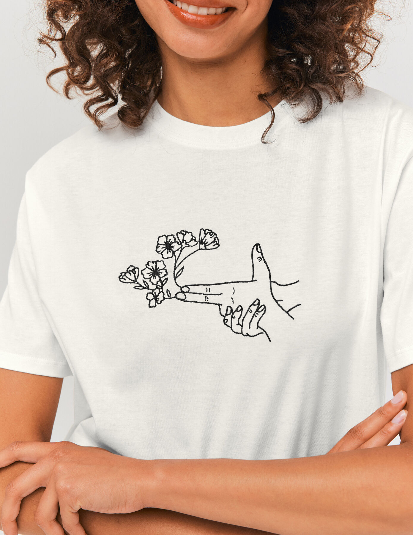 T-shirt brodé