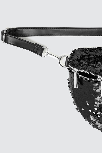 sac banane sequins