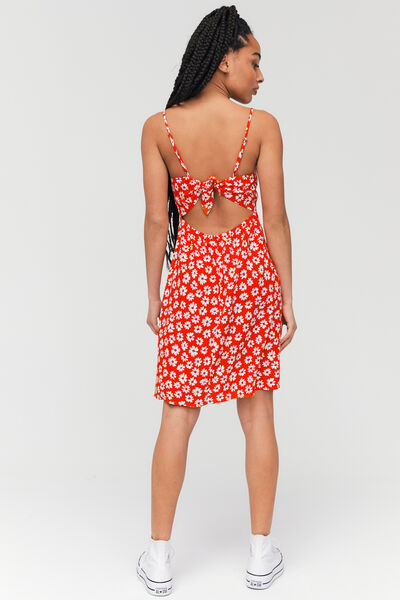 Robe courte imprimée