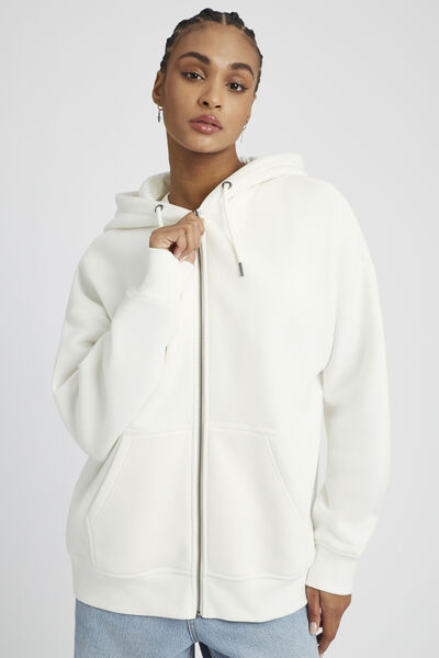 Sweat oversize zipp&eacute;