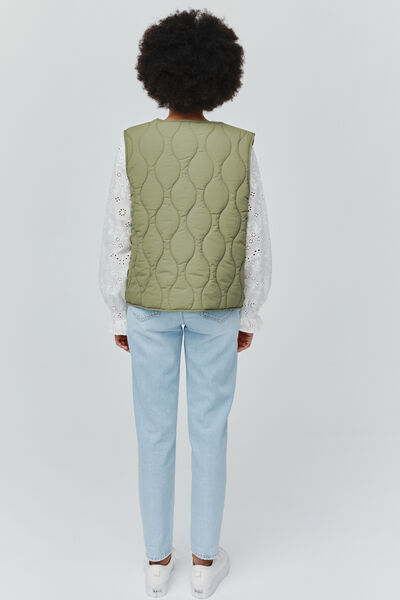 Doudoune matelass&eacute;e sans manches