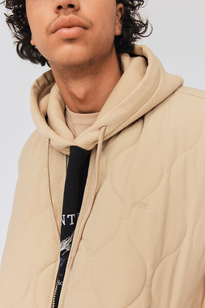 Blouson bomber matelassé