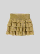 Jupe imprim&eacute;e &agrave; volants