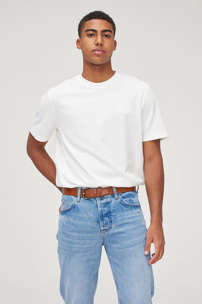 Ceinture détail bleu/blanc/rouge COME