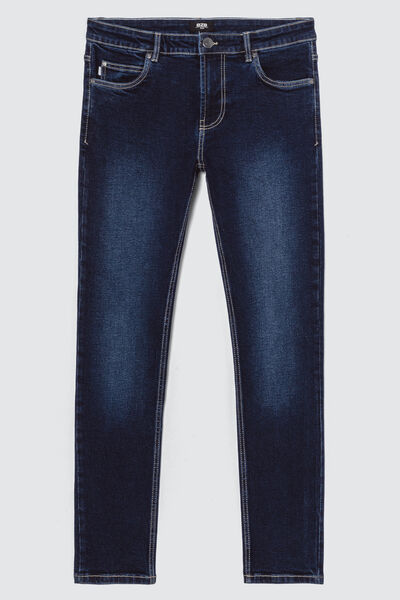 Jean slim basique stone foncé