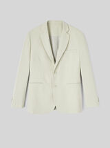 Veste de costume coupe droite