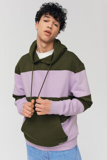 Sweat maxi rayures