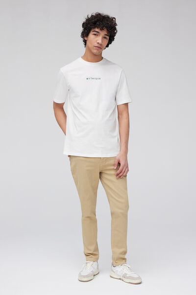 Jean straight de couleur