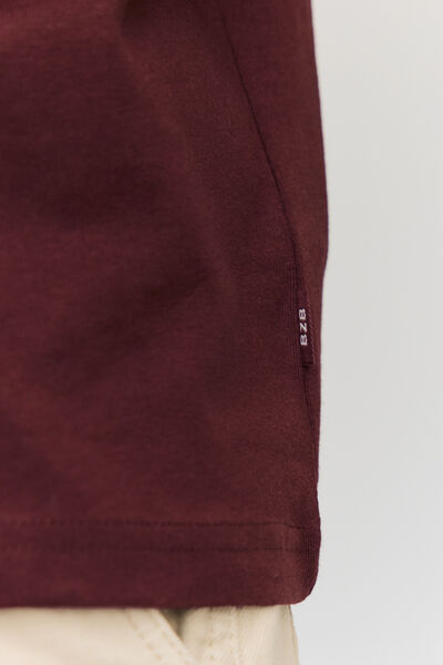 T-shirt avec broderie pizza/basta