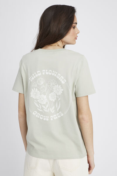 T-shirt imprimé devant/dos