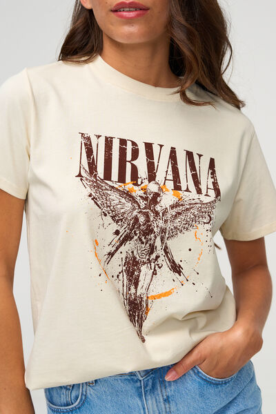 T-shirt licence NIRVANA