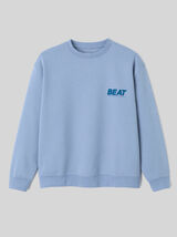 Sweat imprimé devant/dos