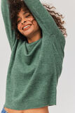 Pull col rond uni