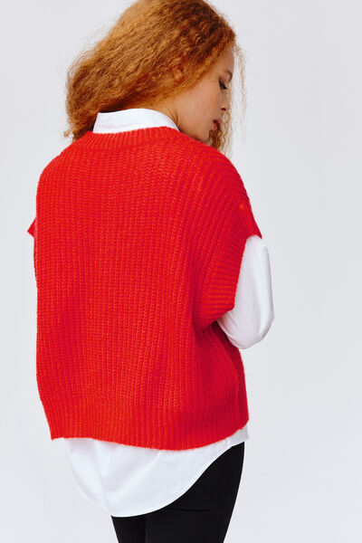 Pull sans manche