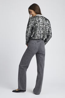 Veste courte sequins