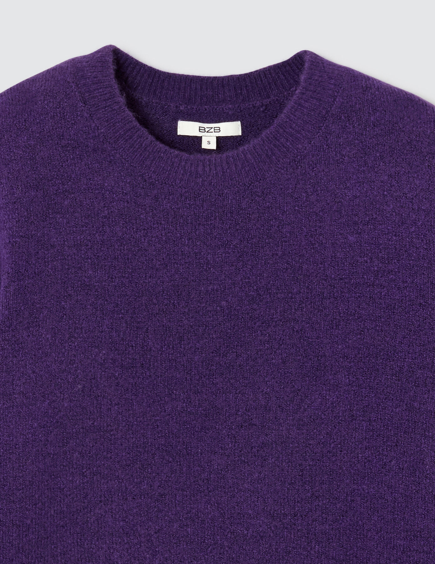 Pull col rond uni