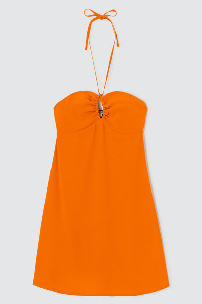 Robe courte dos nu