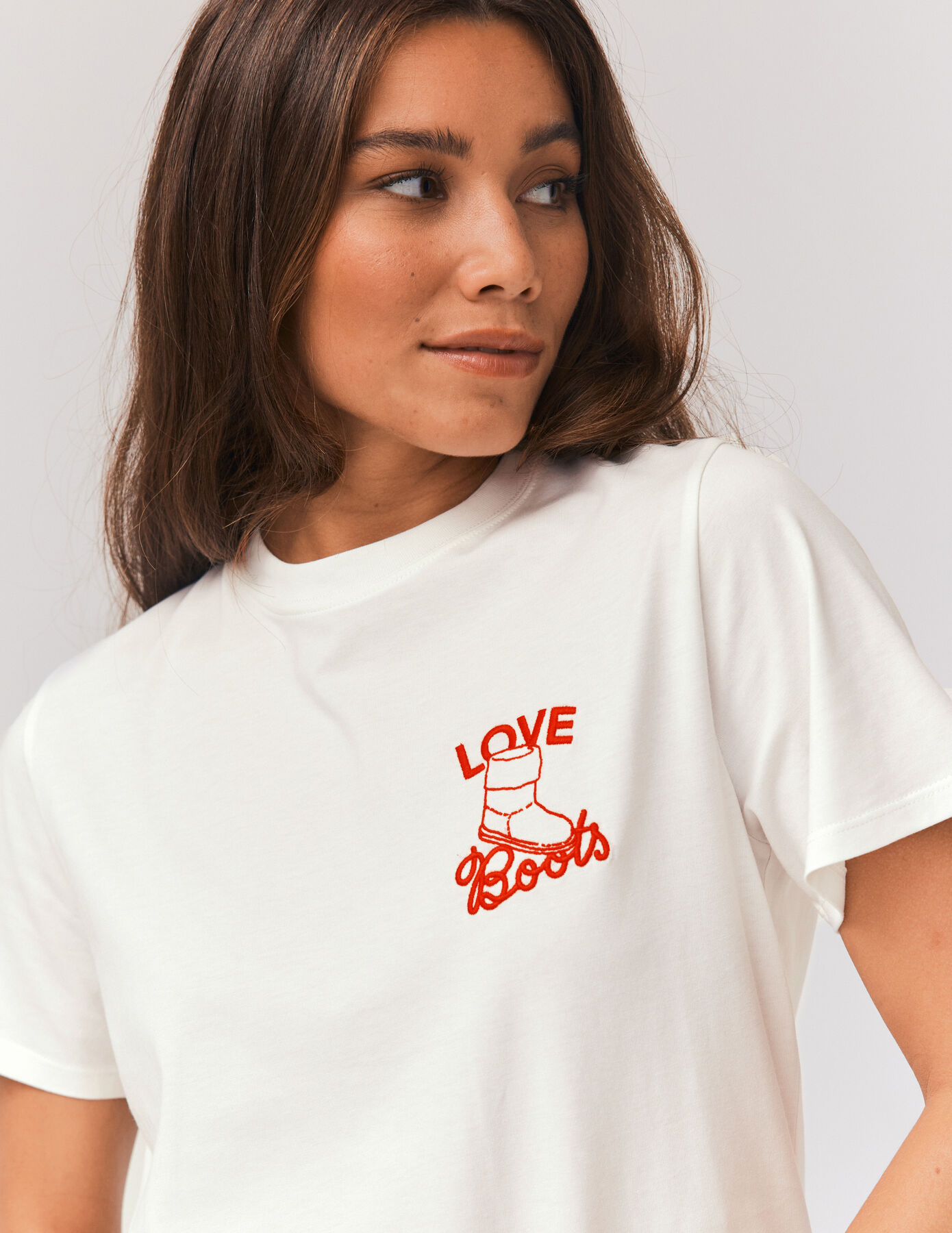 T-shirt brodé