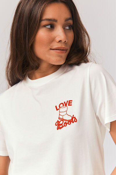 T-shirt brodé