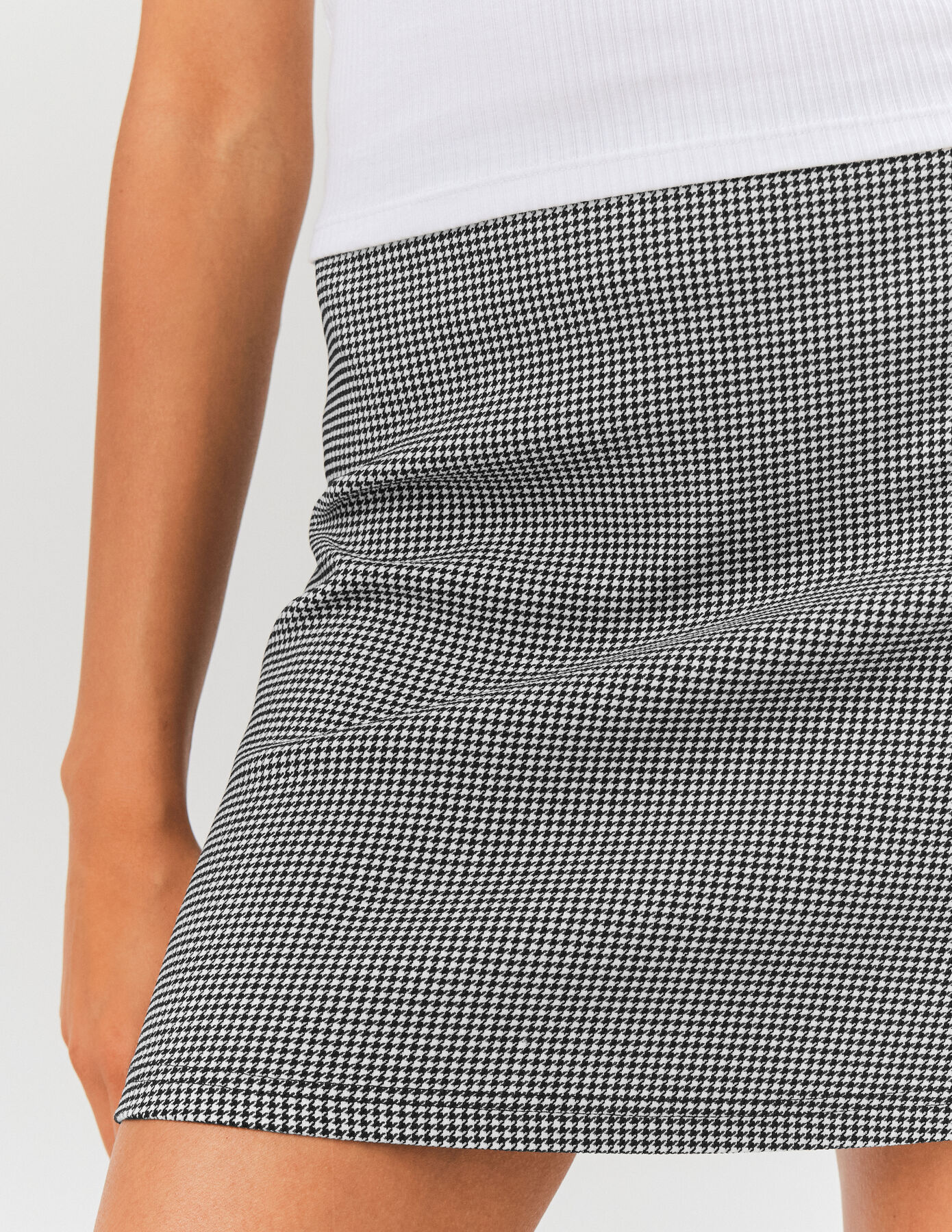 Mini jupe en maille