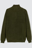 Pull avec col montant zippé