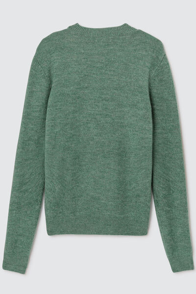 Pull col rond uni