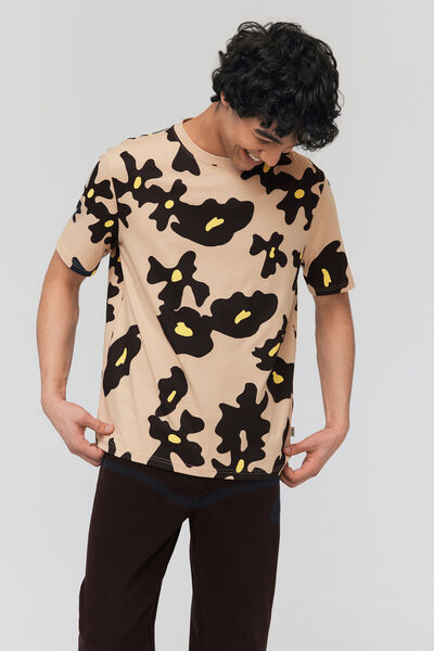 T-shirt imprimé fleurs