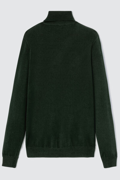 Pull col roulé