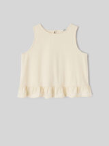 Top avec n&oelig;uds au dos