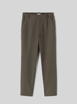Pantalon de ville coton lin