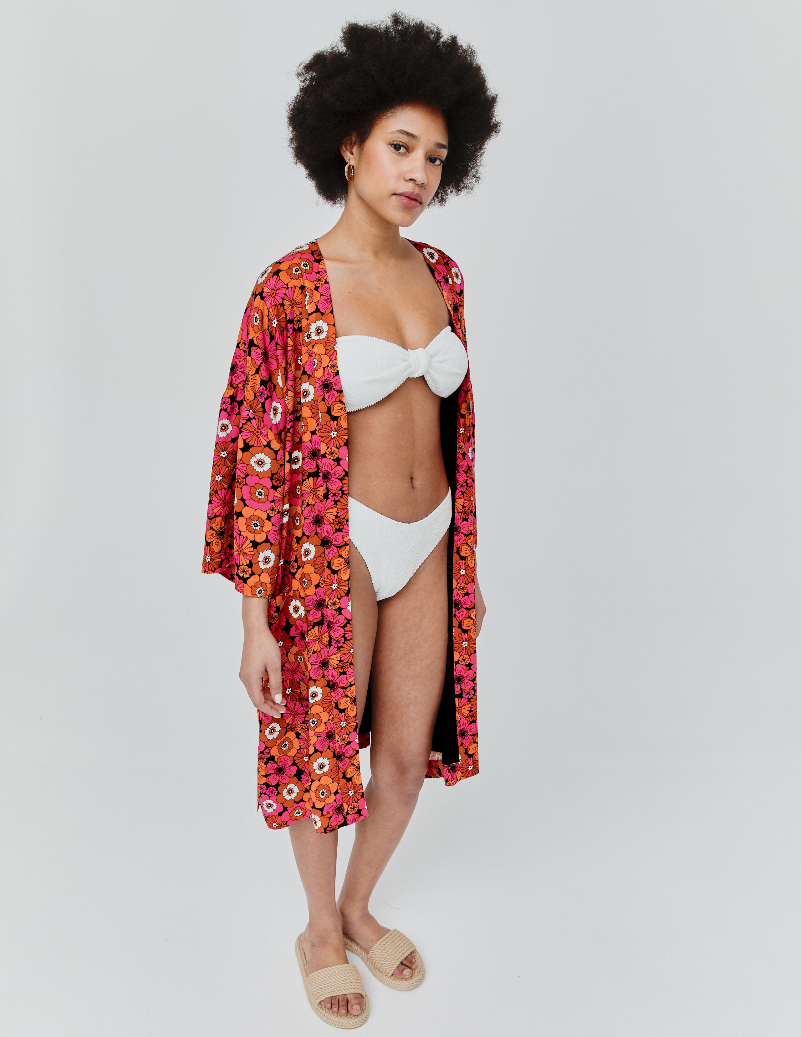 Kimono rouge gorge clearance