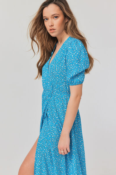 Robe longue imprimée