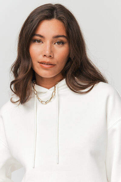 Sweat capuche oversize
