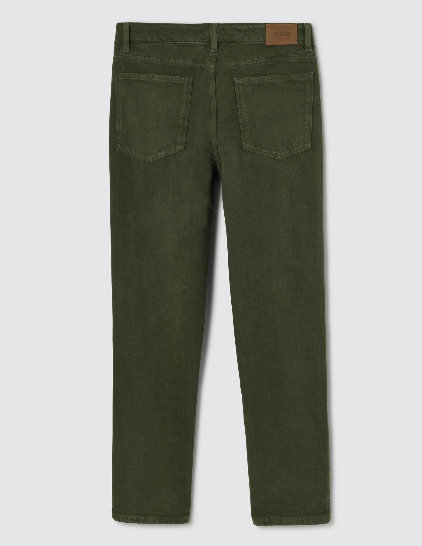 Jean straight de couleur