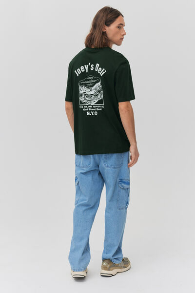 T-shirt imprimé devant dos