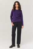Pull col rond uni