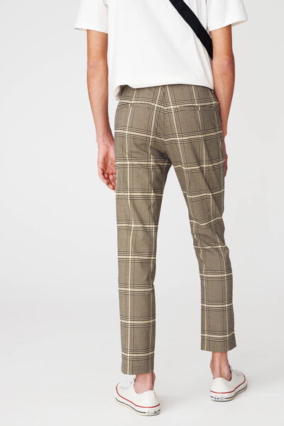Pantalon à carreaux