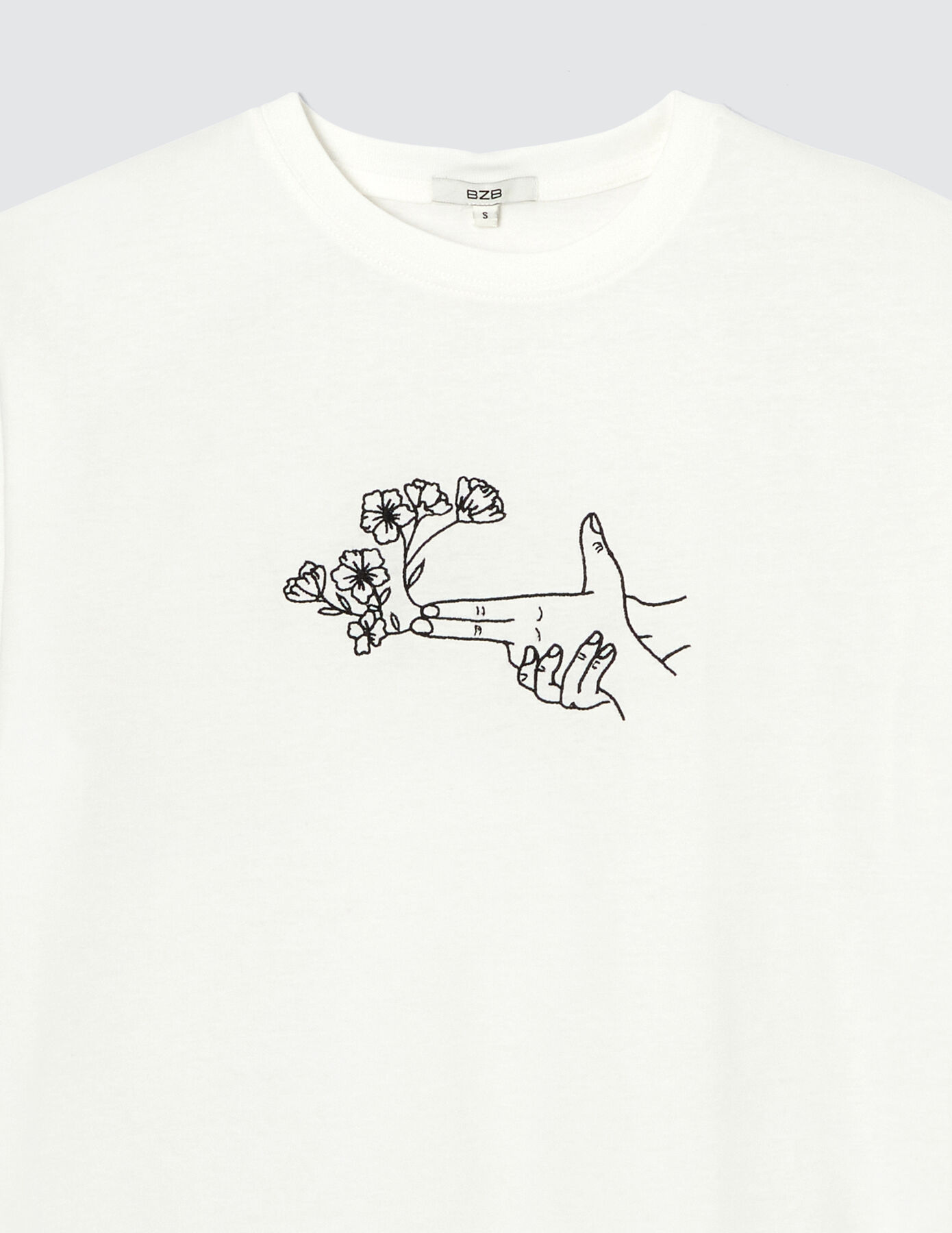 T-shirt brodé